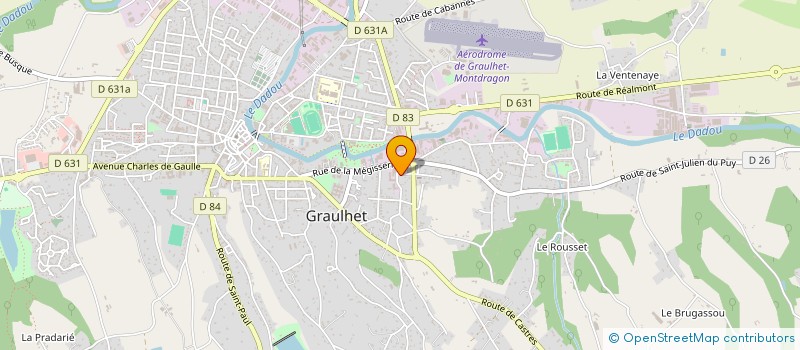 localisation de l'entreprise MARICE  GRAULHET