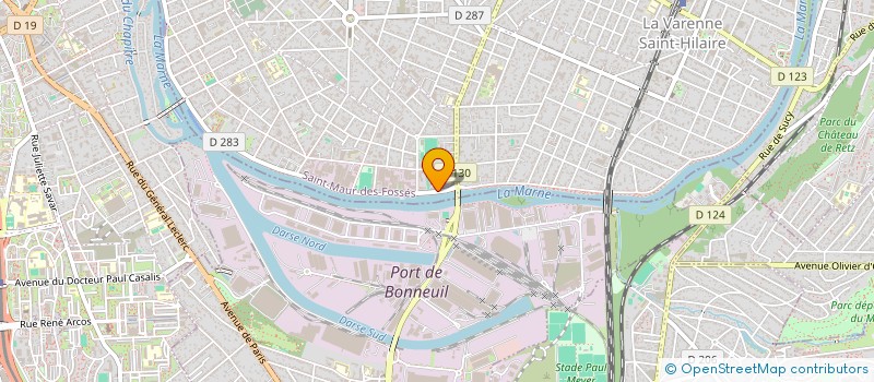 localisation de l'entreprise MARICH CORPORATE  SAINT-MAUR-DES-FOSSES