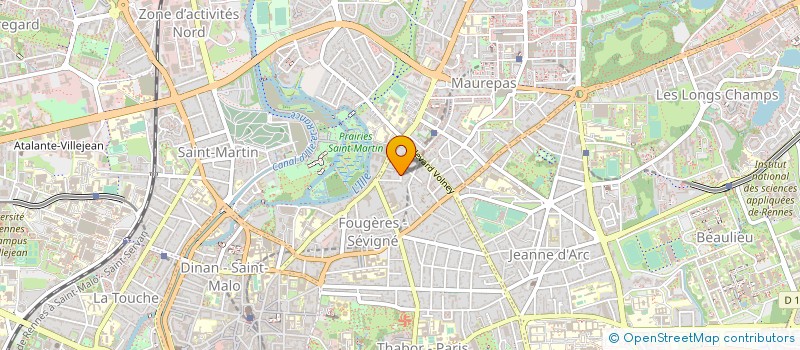 localisation de l'entreprise MARICHA  RENNES