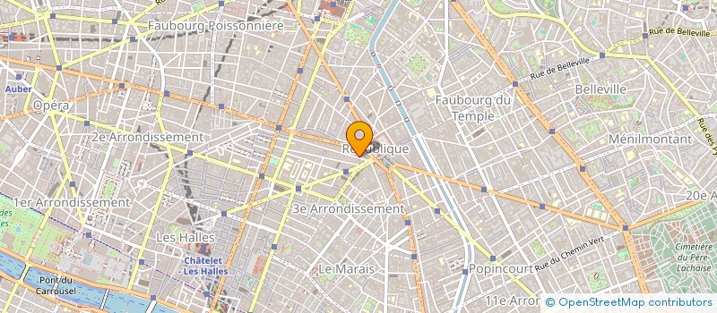 localisation de l'entreprise MARICIA à PARIS