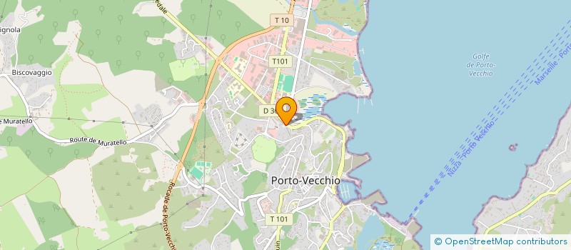 localisation de l'entreprise MARICIA à PORTO VECCHIO