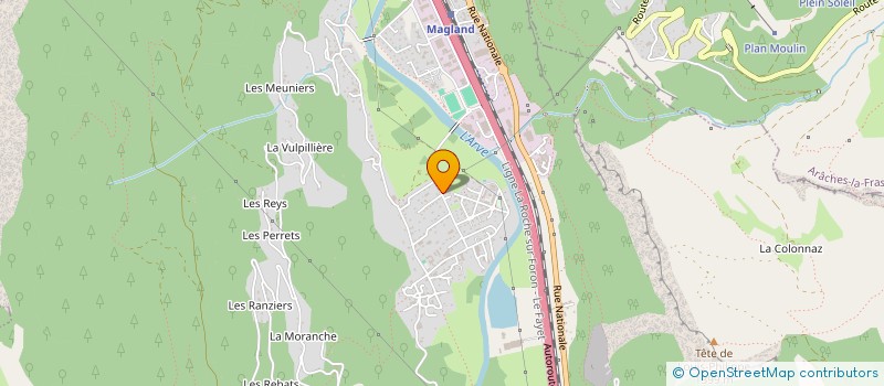 localisation de l'entreprise MARICK  MAGLAND