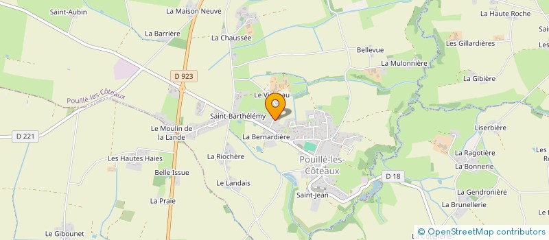 localisation de l'entreprise MARICK  MESANGER