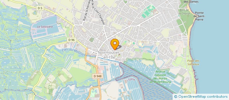 localisation de l'entreprise MARICK  NOIRMOUTIER-EN-L'ILE