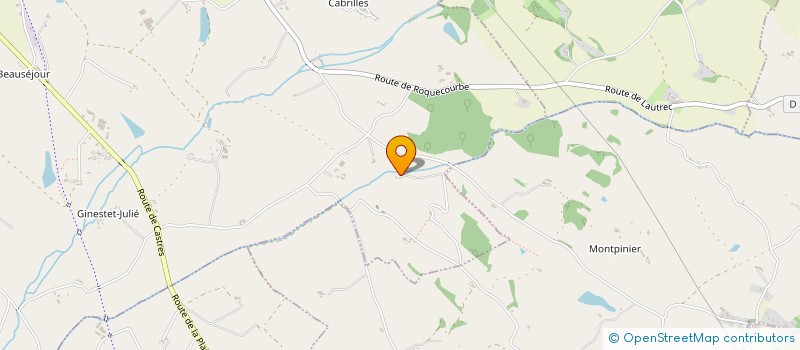 localisation de l'entreprise MARICLEM  LAUTREC