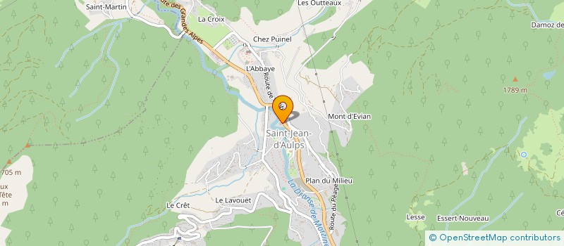 localisation de l'entreprise MARICO  SAINT-JEAN-D'AULPS