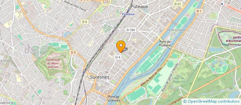localisation de l'entreprise MARICOR à SURESNES