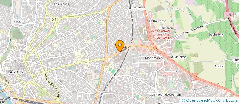 localisation de l'entreprise MARICTIABA à BEZIERS