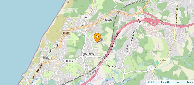 localisation de l'entreprise MARIDA  SAINT-JEAN-DE-LUZ