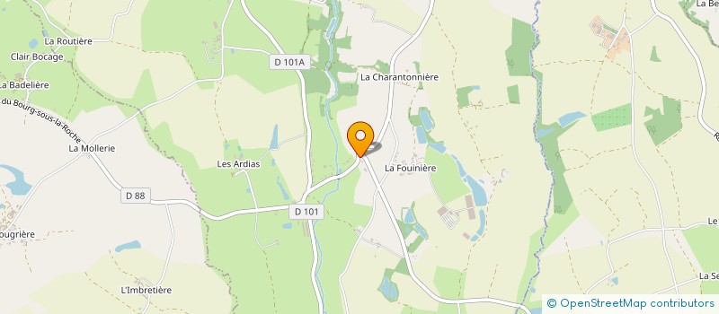 localisation de l'entreprise MARIDA  LA CHAIZE-LE-VICOMTE