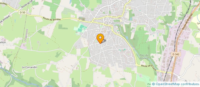 localisation de l'entreprise MARIDARKA  CHAPONOST