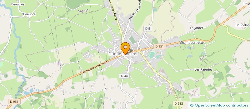localisation de l'entreprise MARIDAT 63 à COLONDANNES
