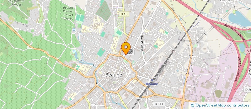 localisation de l'entreprise MARIDIERS à BEAUNE