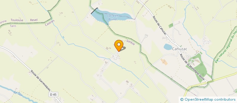 localisation de l'entreprise MARIDINE  SOREZE