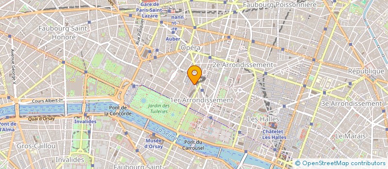 localisation de l'entreprise MARIDINE à PARIS