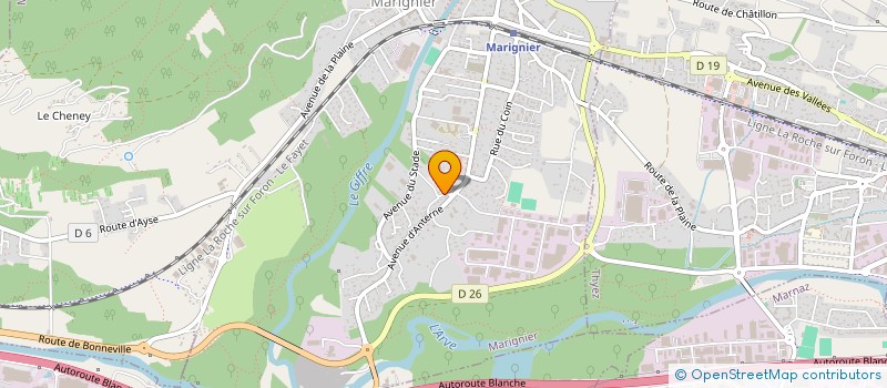 localisation de l'entreprise MARIDIS 2 à MARIGNIER