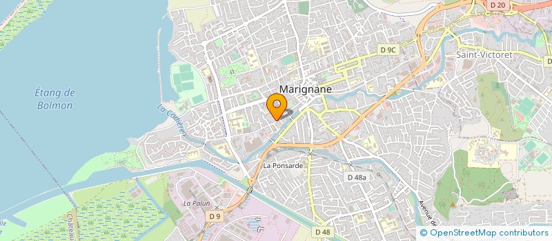 localisation de l'entreprise MARIDIS à MARIGNANE
