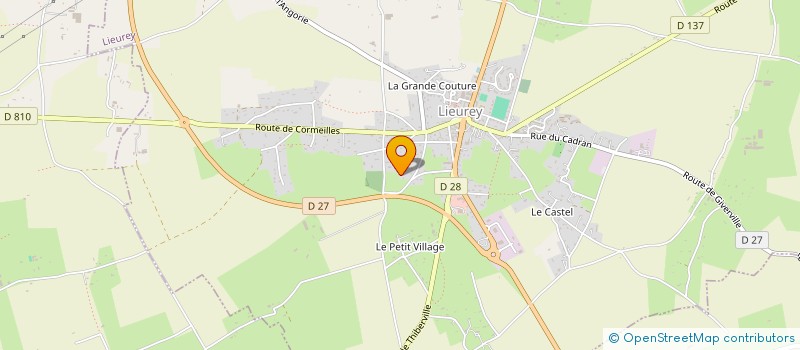 localisation de l'entreprise MARIDORT à LIEUREY