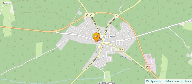 localisation de l'entreprise MARIDROL à SAINTE-HELENE
