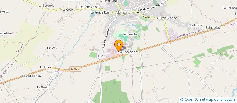 localisation de l'entreprise MARIDYS à MARIGNY-LE-LOZON