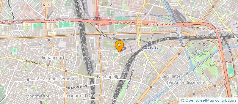 localisation de l'entreprise MARIE  PARIS