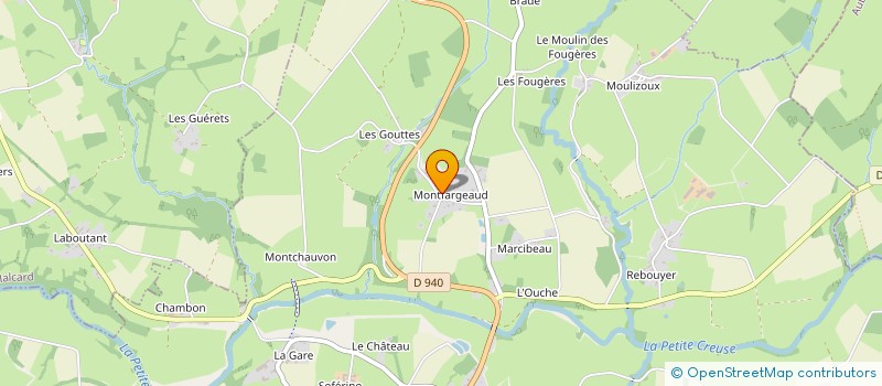 localisation de l'entreprise MARIE  GENOUILLAC