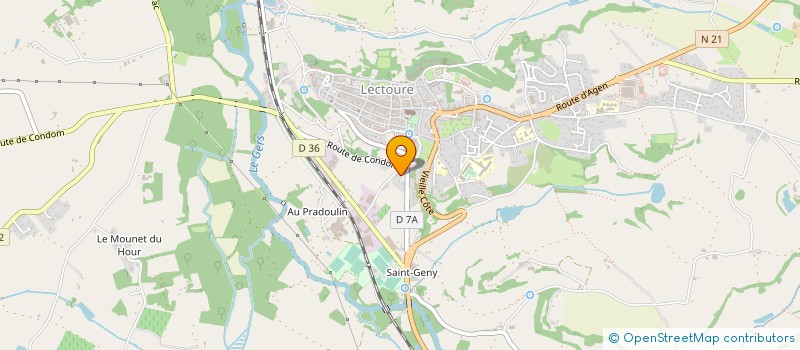 localisation de l'entreprise MARIE  TERRAUBE