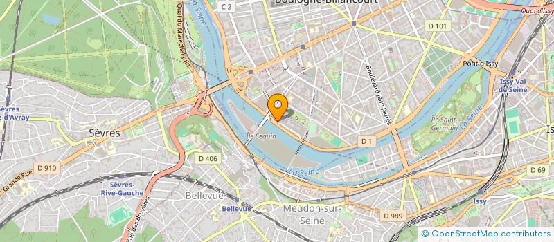 localisation de l'entreprise MARIE à BOULOGNE-BILLANCOURT