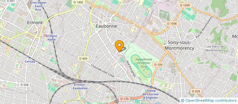 localisation de l'entreprise MARIE  EAUBONNE