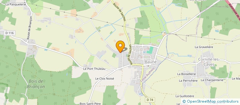 localisation de l'entreprise MARIE  LOIRE-AUTHION