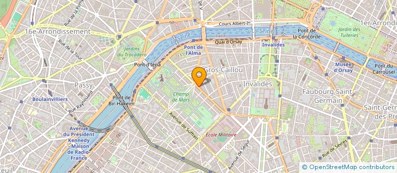 localisation de l'entreprise MARIE  PARIS