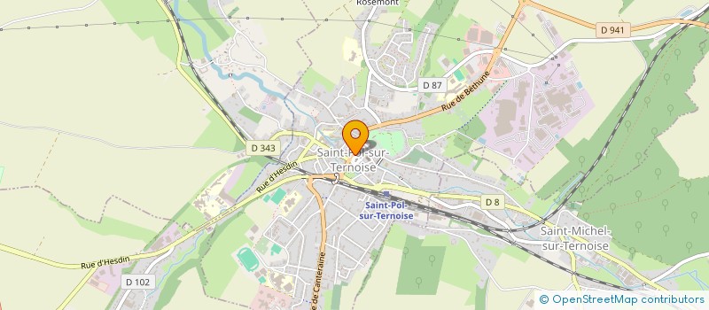 localisation de l'entreprise MARIE A L'INSTANT PRESENT à SAINT-POL-SUR-TERNOISE