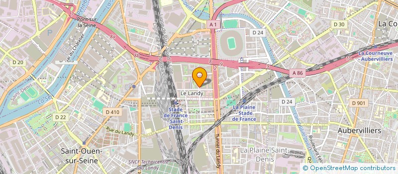 localisation de l'entreprise MARIE & ADAM à SAINT-DENIS