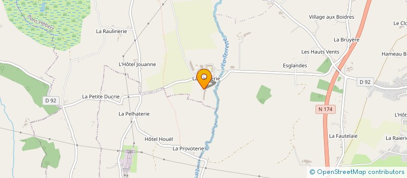 localisation de l'entreprise MARIE AJL  LA MEAUFFE