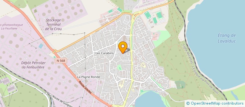 localisation de l'entreprise MARIE ANTHONY  FOS-SUR-MER