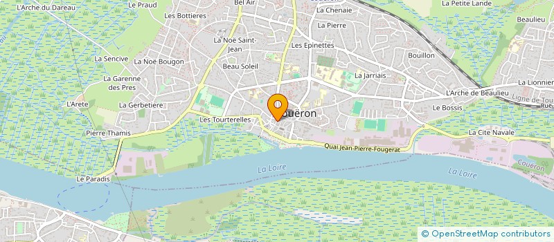 localisation de l'entreprise MARIE-ATLANTIQUE à COUERON
