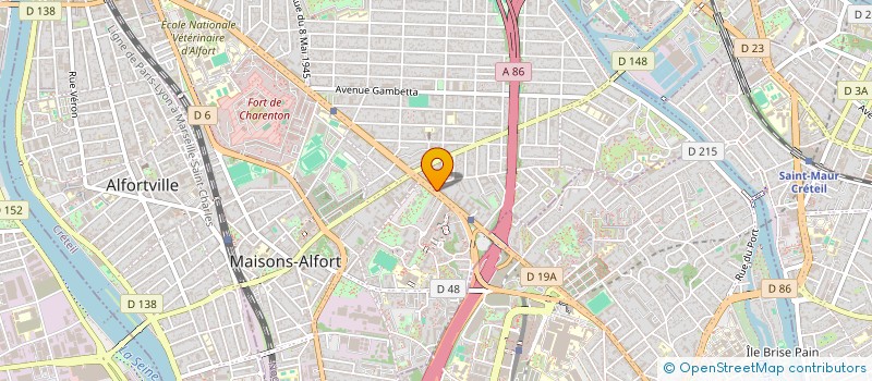 localisation de l'entreprise MARIE AUTO MOTO ECOLE à MAISONS-ALFORT