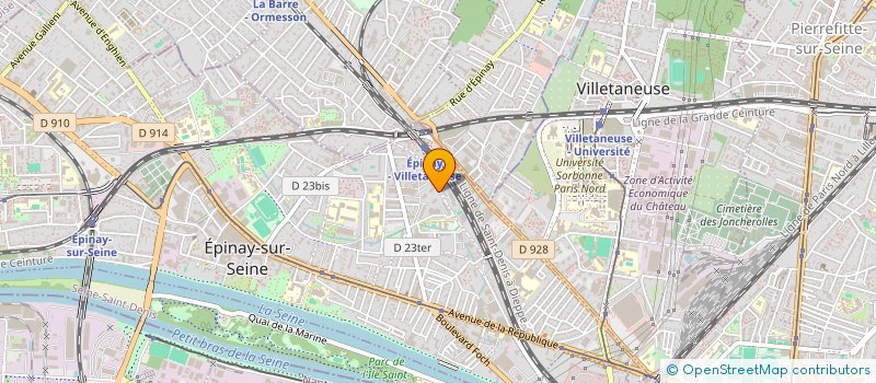 localisation de l'entreprise MARIE-AUXILIAIRE-FRANCE à EPINAY-SUR-SEINE