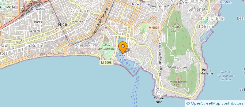 localisation de l'entreprise MARIE-BELLE à NICE