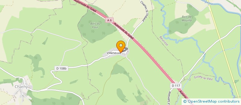 localisation de l'entreprise MARIE BENOIT  VELOGNY