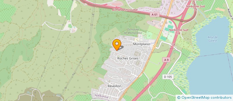 localisation de l'entreprise MARIE BEYLERIAN  NARBONNE