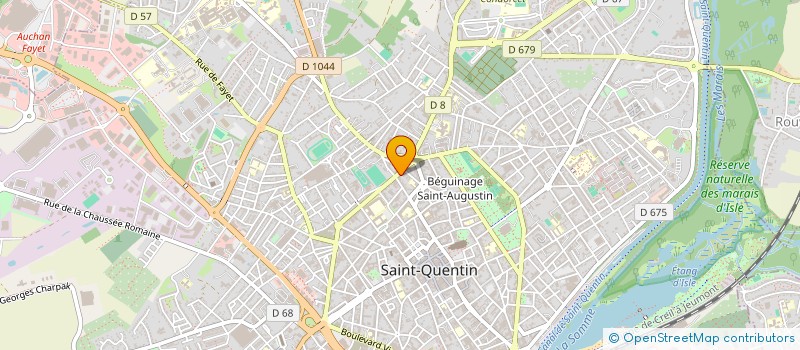 localisation de l'entreprise MARIE BIS à SAINT-QUENTIN