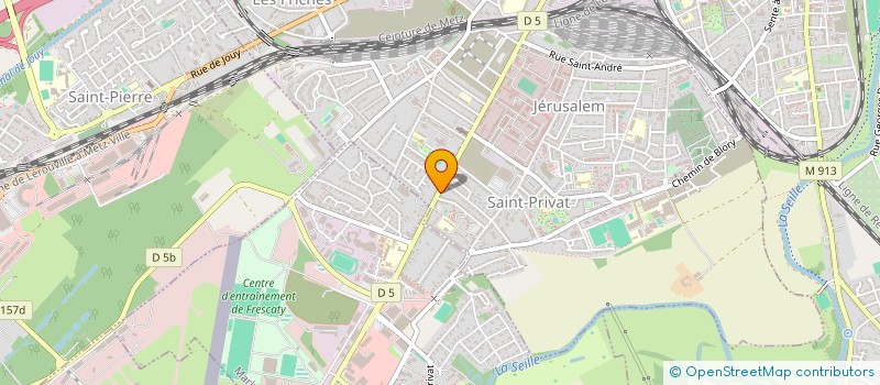 localisation de l'entreprise MARIE-BLANCHE à MONTIGNY-LES-METZ