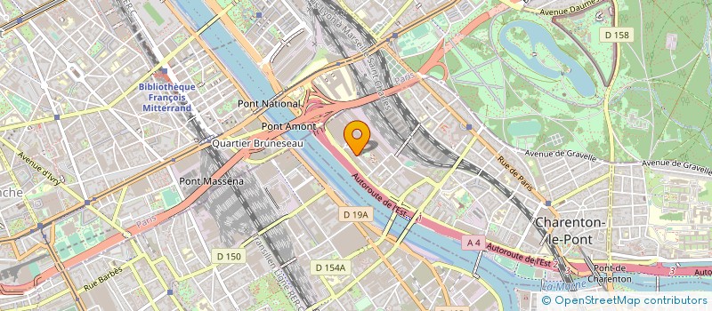 localisation de l'entreprise MARIE BRIZARD WINE & SPIRITS FRANCE  CHARENTON-LE-PONT