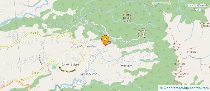 localisation de l'entreprise MARIE CARA SOC AGRI FONDS MOUL  LE MORNE-VERT