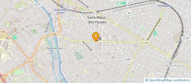 localisation de l'entreprise MARIE CAROLE  SAINT-MAUR-DES-FOSSES