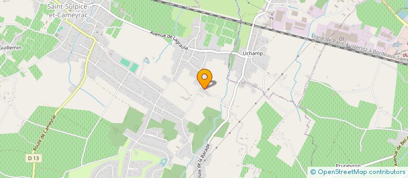 localisation de l'entreprise MARIE-CAROLINE  SAINT-SULPICE-ET-CAMEYRAC