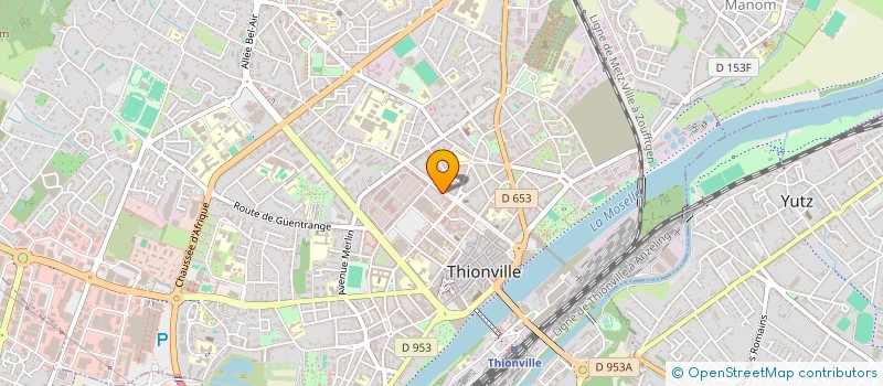 localisation de l'entreprise MARIE-CAROLINE à THIONVILLE