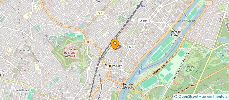 localisation de l'entreprise MARIE-CECILE à SURESNES