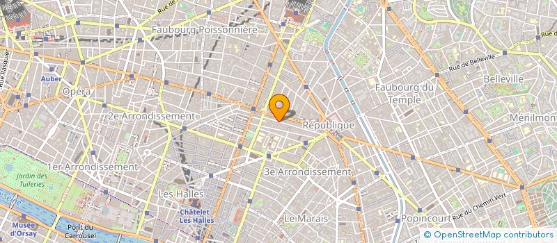 localisation de l'entreprise MARIE CHAIX  PARIS